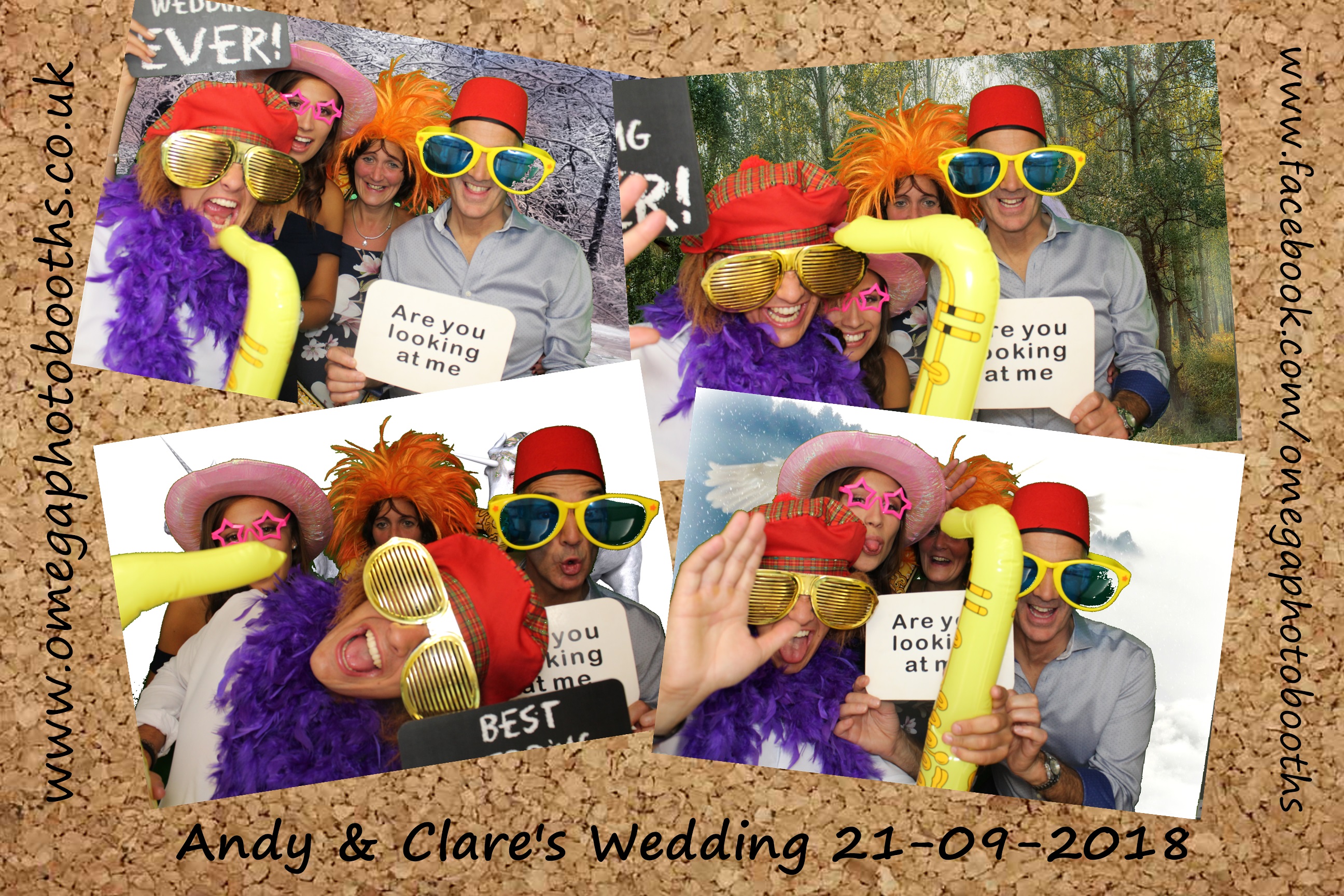 Andy and Clare wedding | View more photos from the event at gallery.omegaphotobooths.co.uk/u/Omega-Photobooths/Andy-and-Clare-wedding